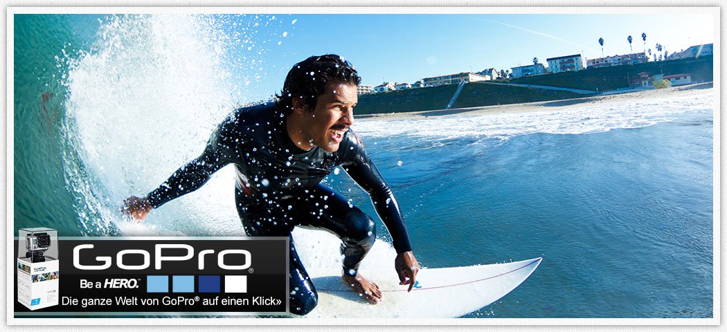 Die ganze Welt von GoPro® auf einen Klick»