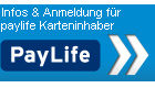Infos & Anmeldung für paylife Karteninhaber Infos & Anmeldung für paylife Karteninhaber