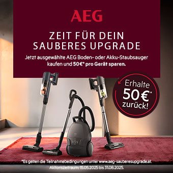 AEG - Zeit für ein sauberes Upgrade