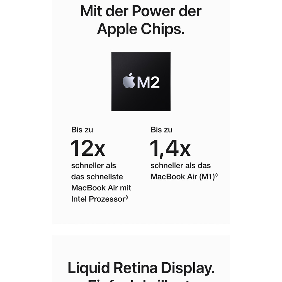 Apple MacBook Air M2