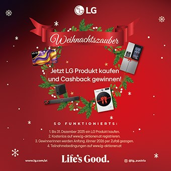 LG Weihnachtszauber Gewinnspiel