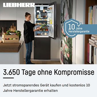 Liebherr 10 Jahre Herstellergarantie