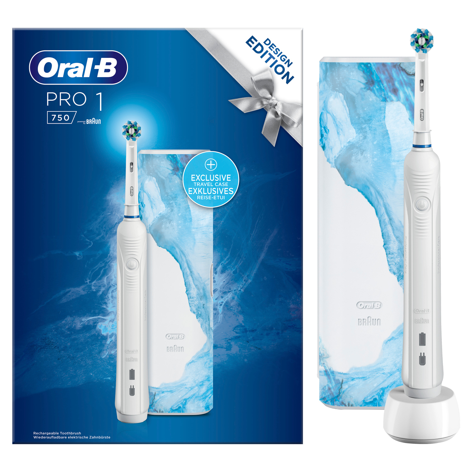 Oral-B Pro 1 750 White Design Edition | Majdic