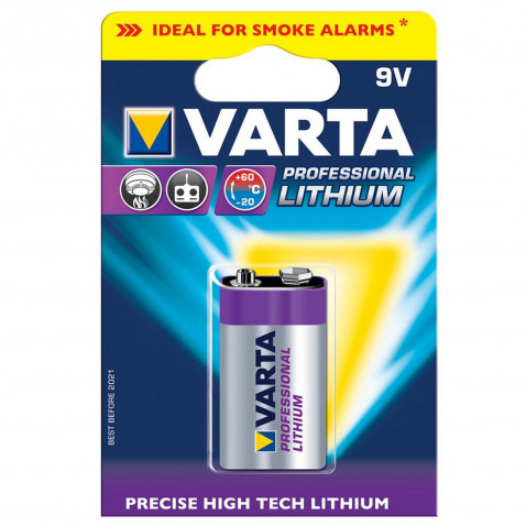 VARTA Lithium 9V Batterie