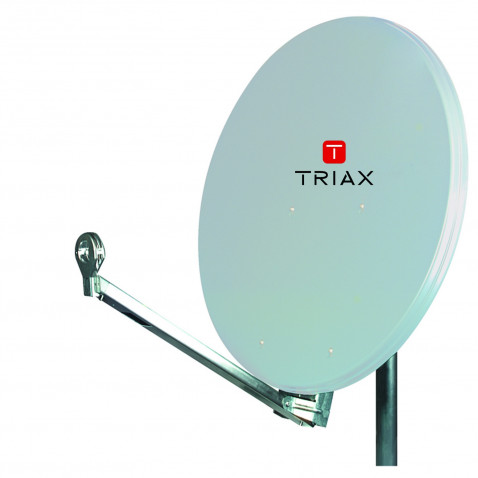 Triax AE 75 T lichtgrau inkl. Twin LNB