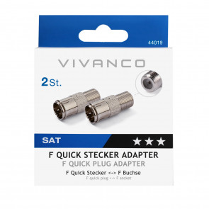 VIVANCO F-Quick-Adapter