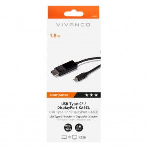 VIVANCO 1,5m USB-C - DisplayPort