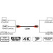 VIVANCO HDMI Kabel mit Ethernet rot 1,5m