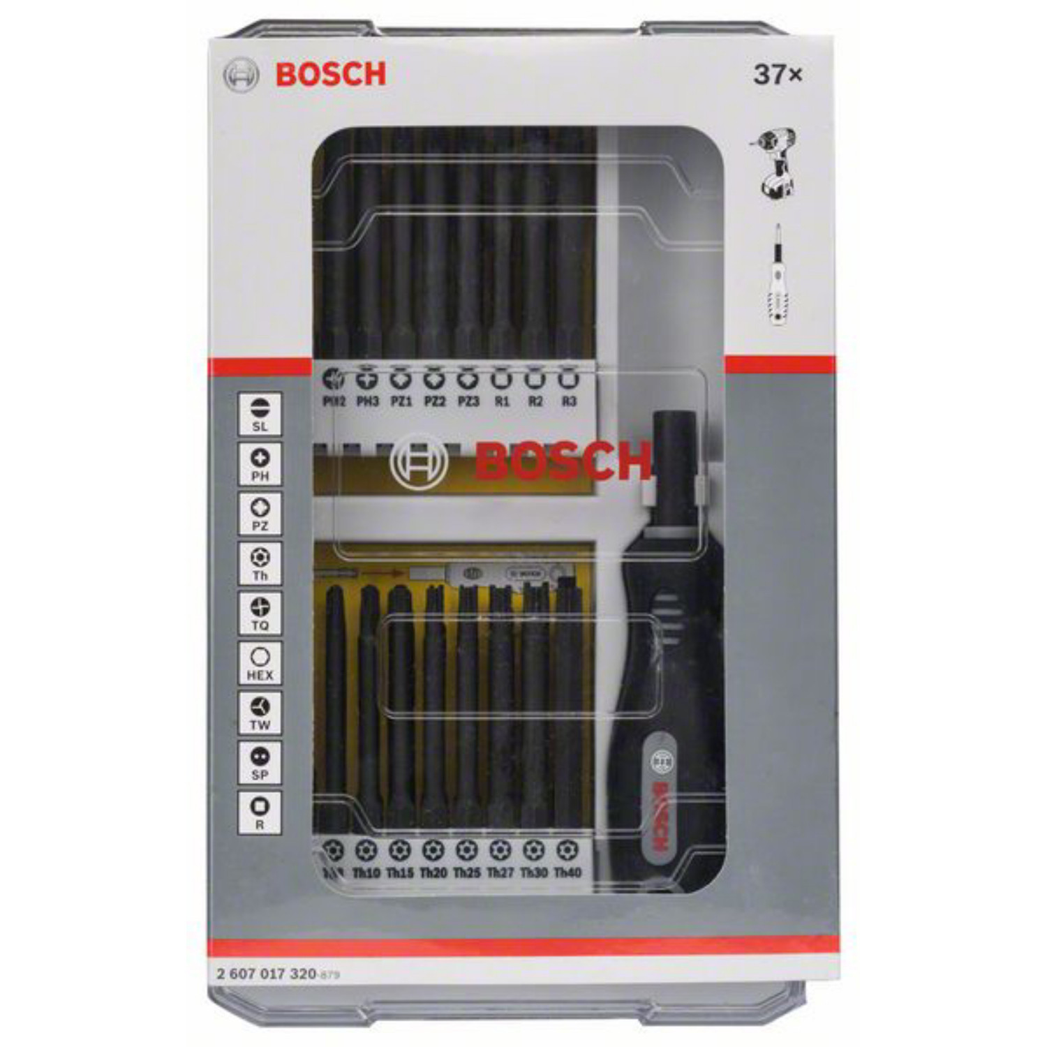Bosch Schraubendreher-Satz 37 teilig, | Majdic