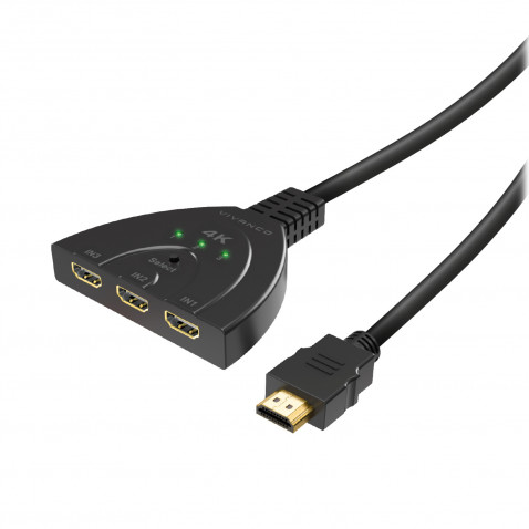 Vivanco 3 auf 1 HDMI Umschalter