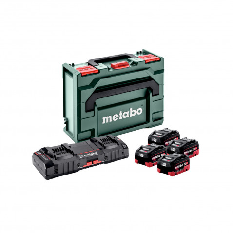 Metabo Basic-Set 4x LiHD Akkupacks 5.5Ah