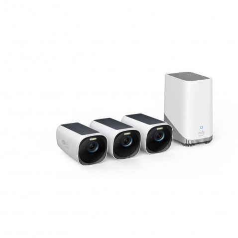 eufy eufyCam S330 Outdoorcamera 3er Pack