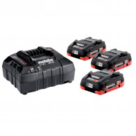 Metabo Basic-Set 3 x LiHD Akkupack 4 Ah