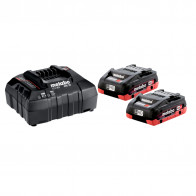 Metabo Basis-Set 2 x LiHD 18V 4,0 Ah