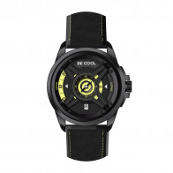 Be Cool Armbanduhr schwarz/grün