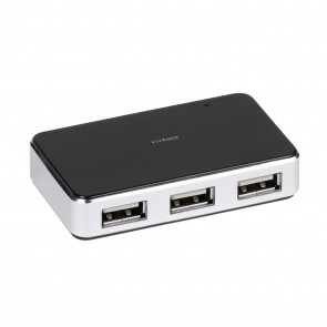 Vivanco USB HUB 4-Fach mit Netzteil