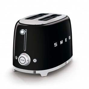 SMEG TSF01BLEU 2-Schlitz-Toaster Kompakt