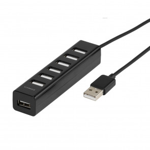 VIVANCO USB HUB, 7-port aktiv m. Netztei