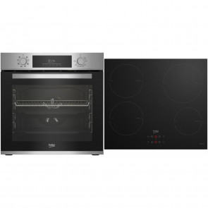 Beko BBSM12340X Backofen Set