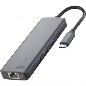 Cellularline Hub Pro USB Type-C auf