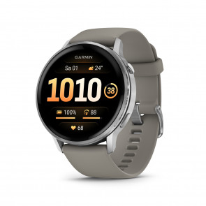 Garmin Venu 4 silber/grau 45mm
