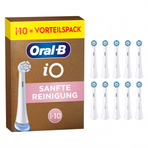 Oral-B Aufsteckbürsten iO 10er-Pack weiß