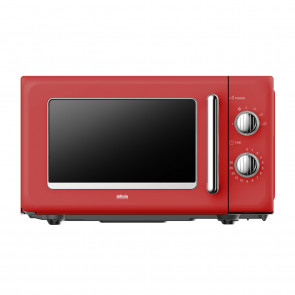 Silva MW-R 25.3 Retro Mikrowelle rot