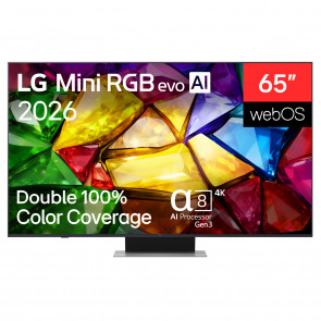 LG 65MRGB88B9B 4K Mini RGB evo TV
