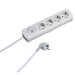 Vivanco 4er Steckdosenleiste weiss 2,5m