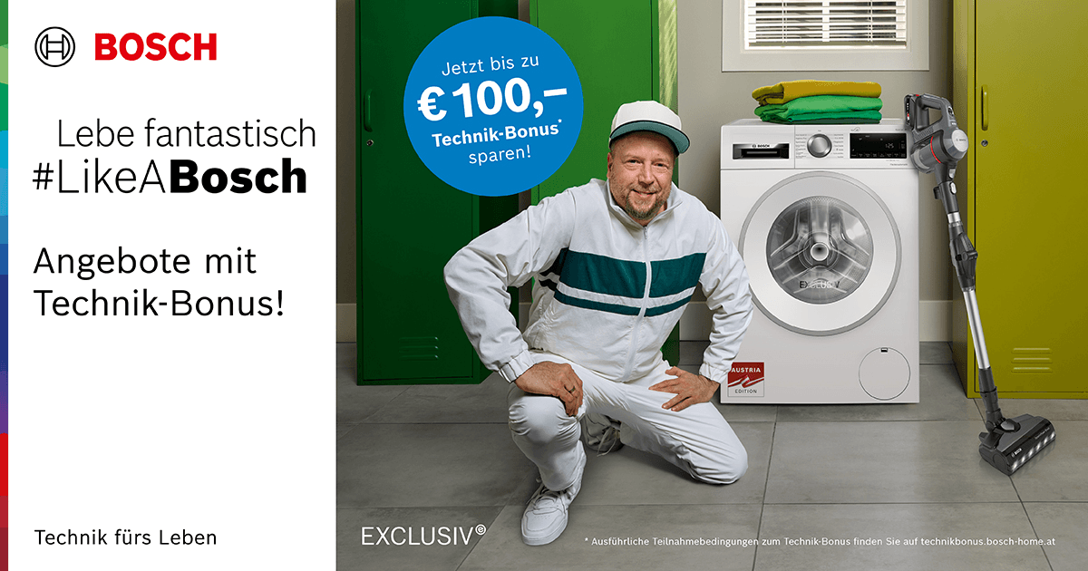 Bosch TechnikBonus CashBackAktion Majdic